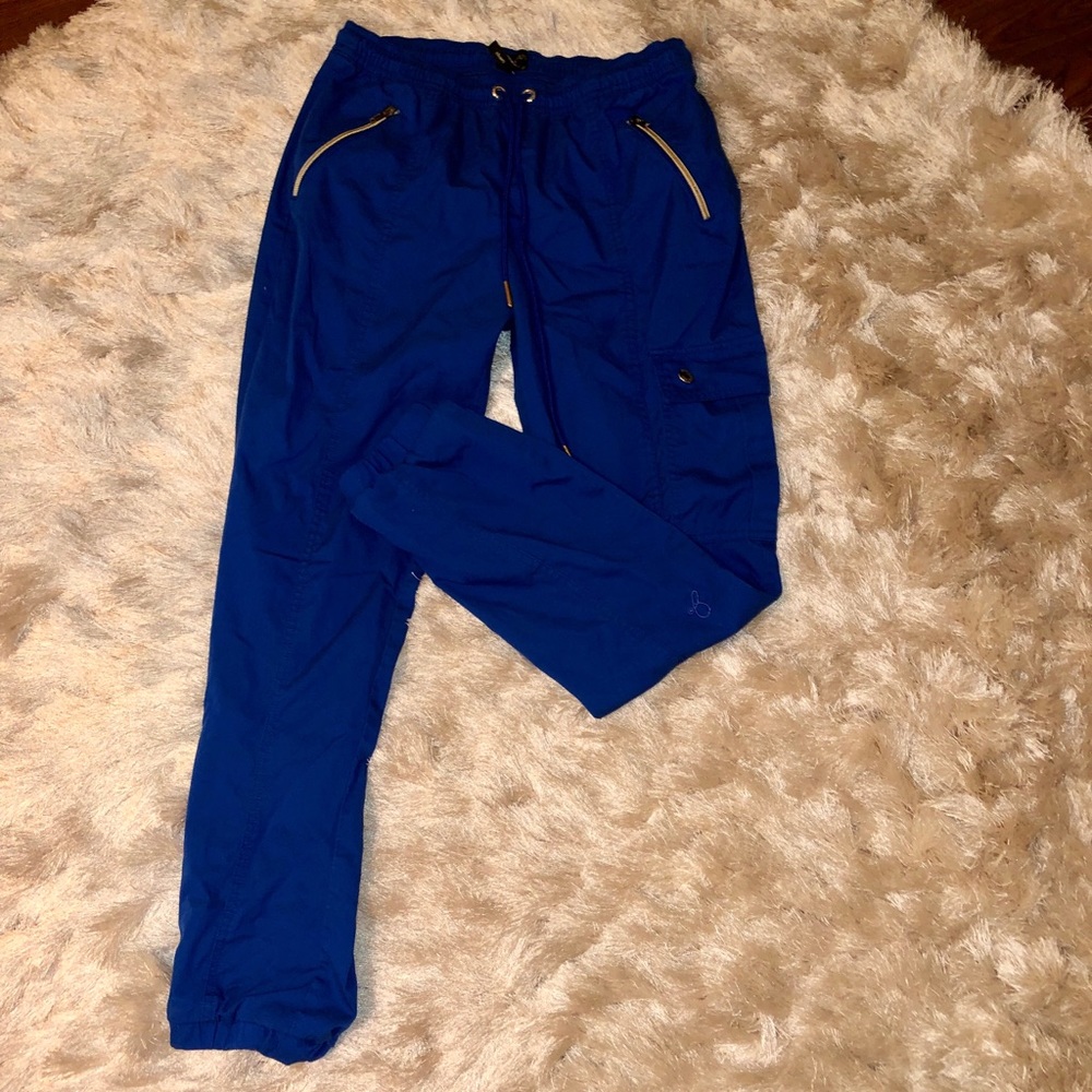 Jaanuu scrub pant -joggers, royal blue